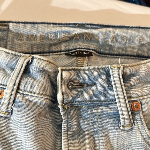 AMERICAN EAGLE OUTFITTERS bundle of 3 Size 28 x 30 Black Mid to high rise - Picture 13 of 14